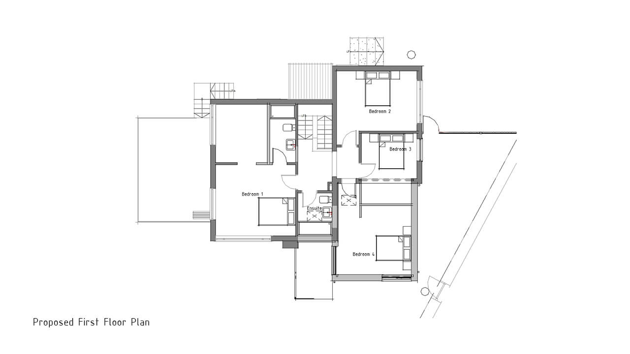 4 Kirby Mount - Proposed First Floor Plan